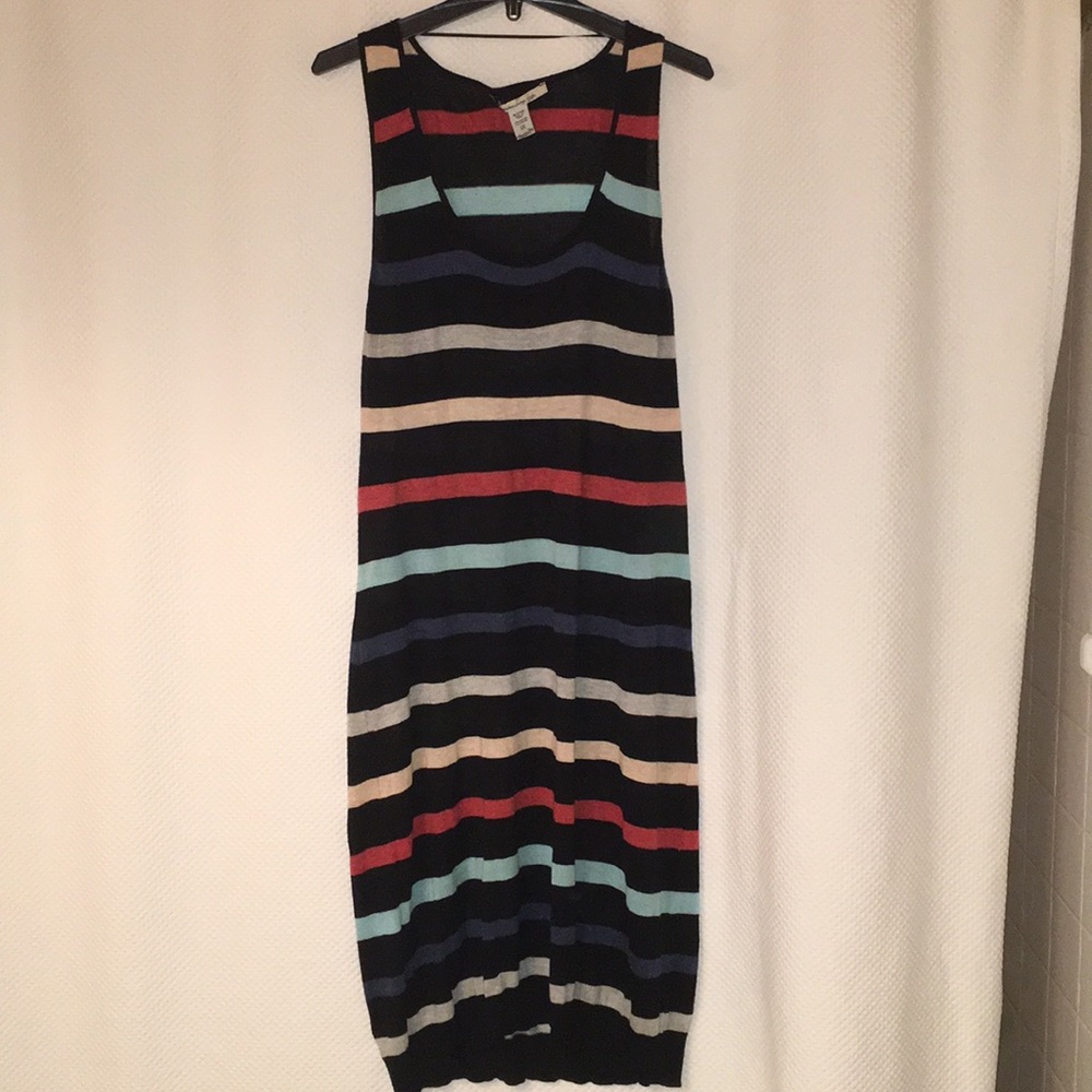 American Rag striped, cotton and rayon dress